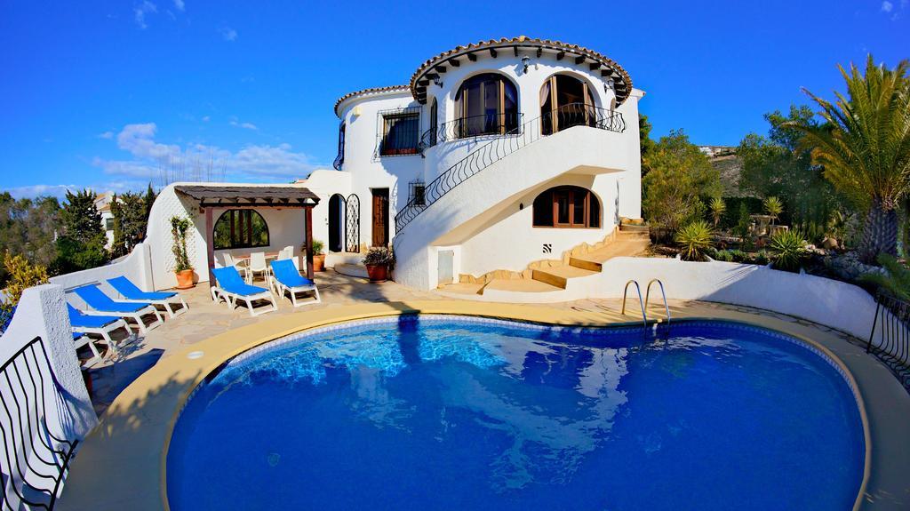 La Madrugada - Luxury Moraira Villa With Sea Views And Private Heated Pool Exterior foto
